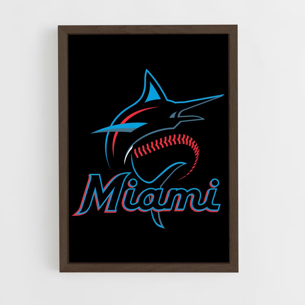 Poster Marlins Forever – affiche Baseball (vue 5)